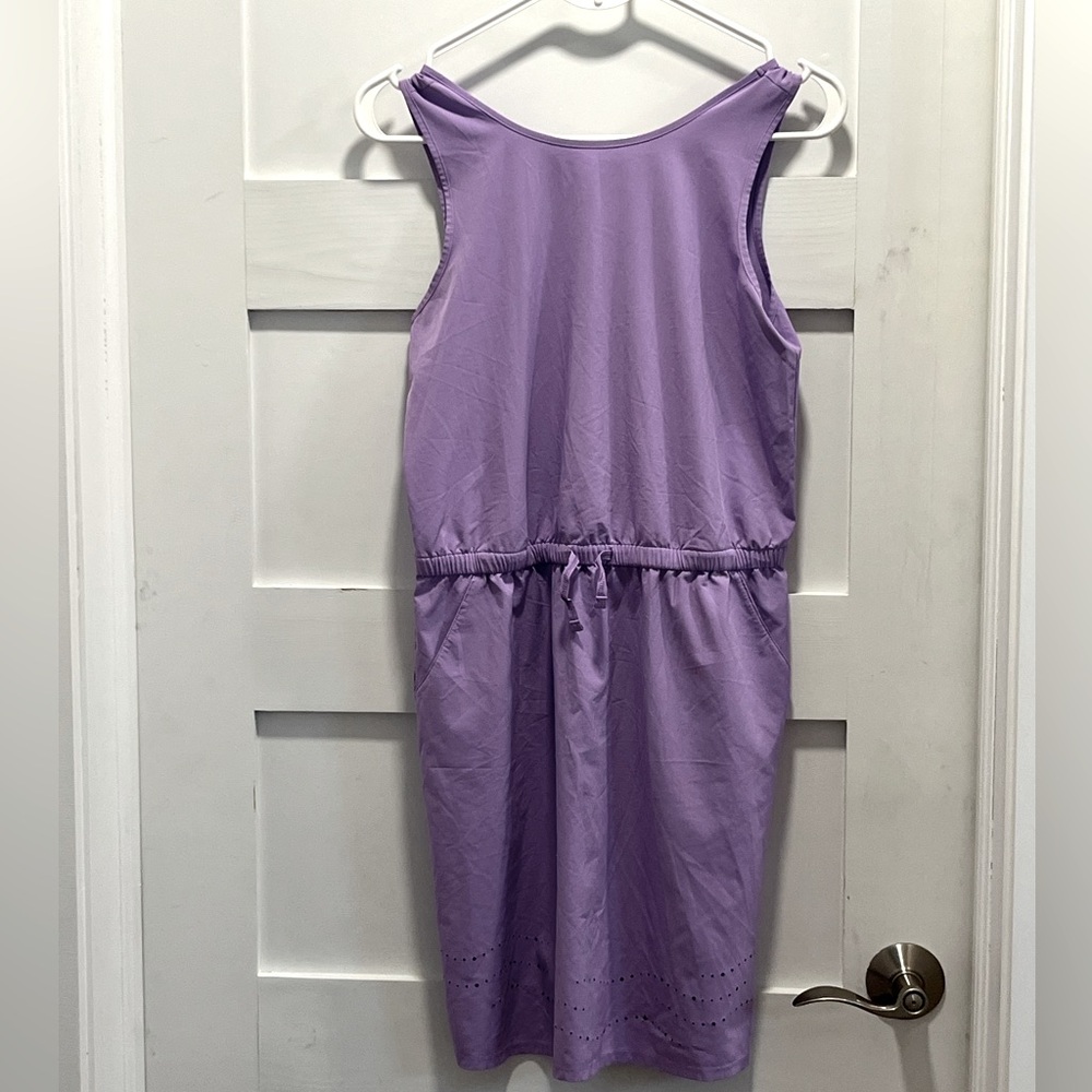 Purple all in motion sports dress, kids size XL.